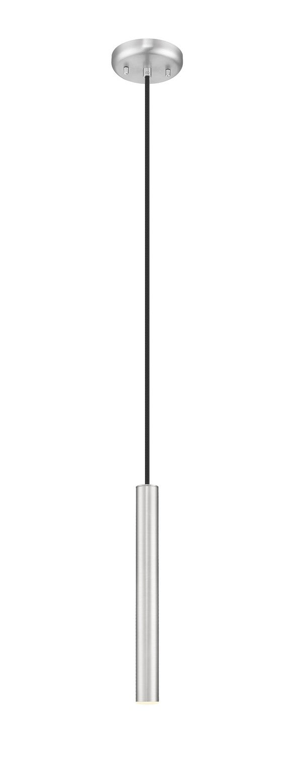 Mini-suspension Forest Noir, Nickel brossé, 12" – Z-Lite