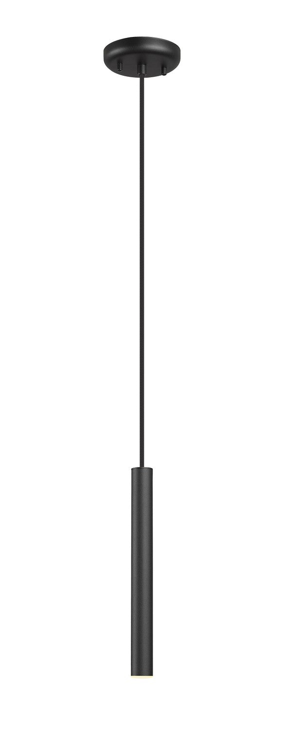 Mini-suspension Forest Noir, Noir mat, 12" – Z-Lite