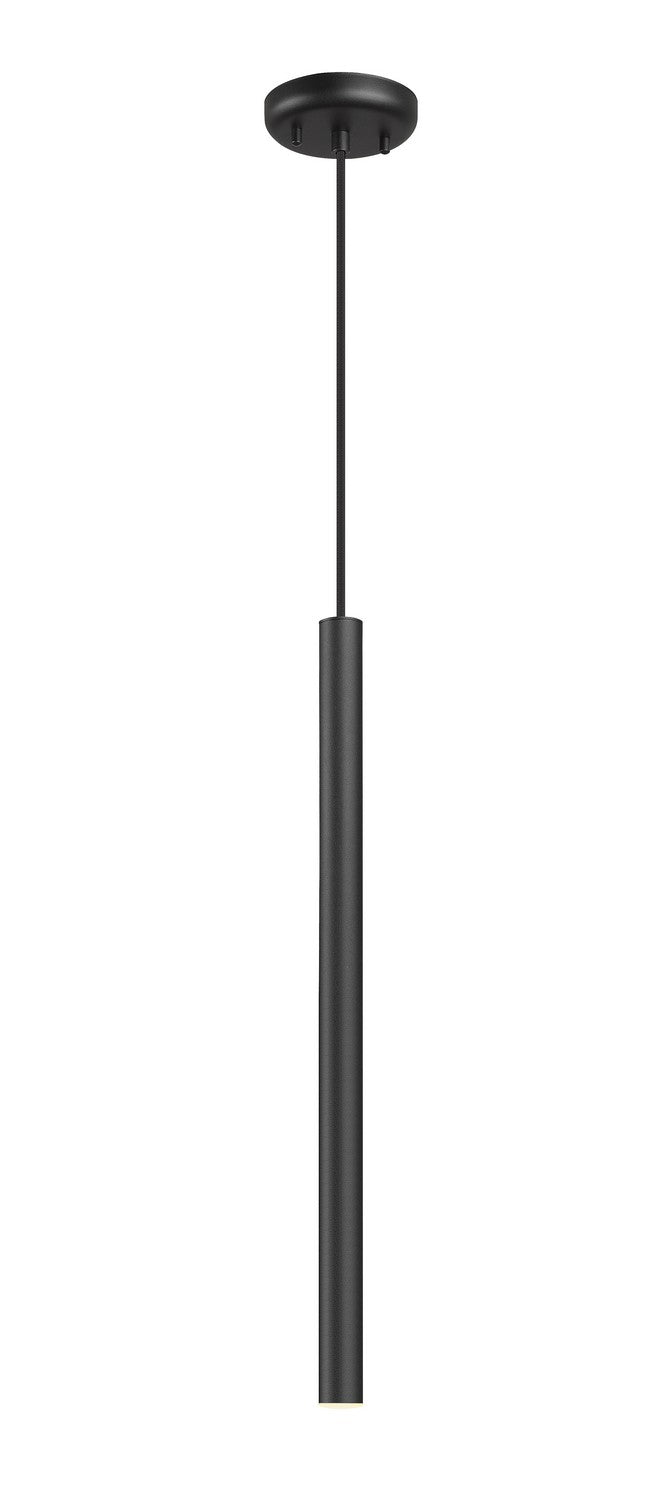 Mini-suspension Forest Noir, Noir mat, 24" – Z-Lite