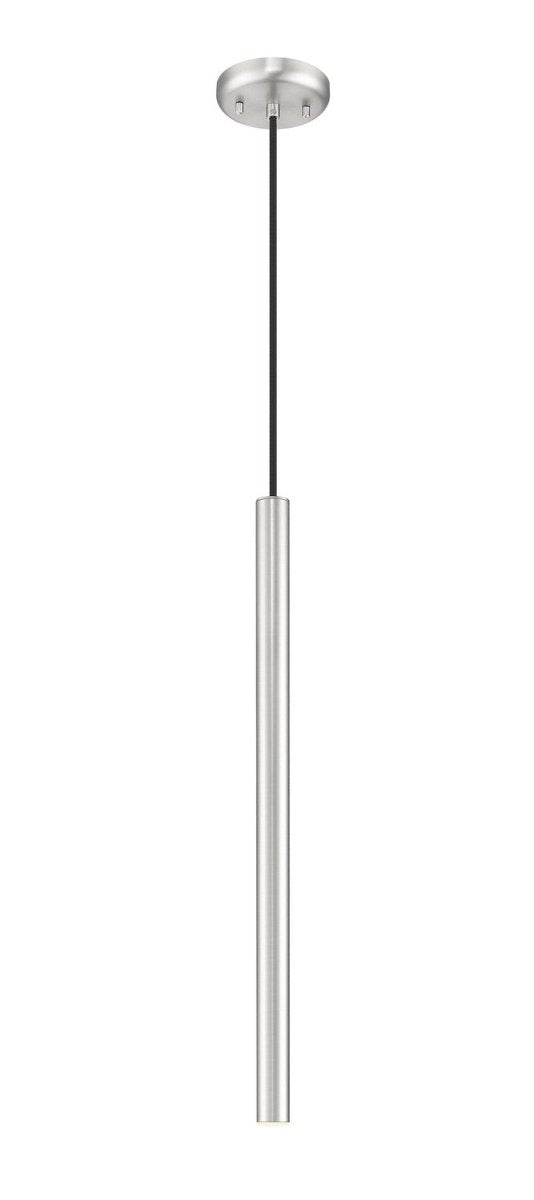 Mini-suspension Forest - Noir Nickel brossé 24" by Z-Lite | Luminaires & cie