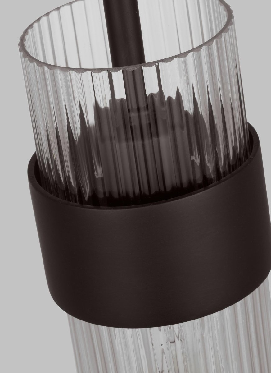 Mini-suspension Geneva - Polished Nickel 7 by Visual Comfort Studio | Luminaires & cie