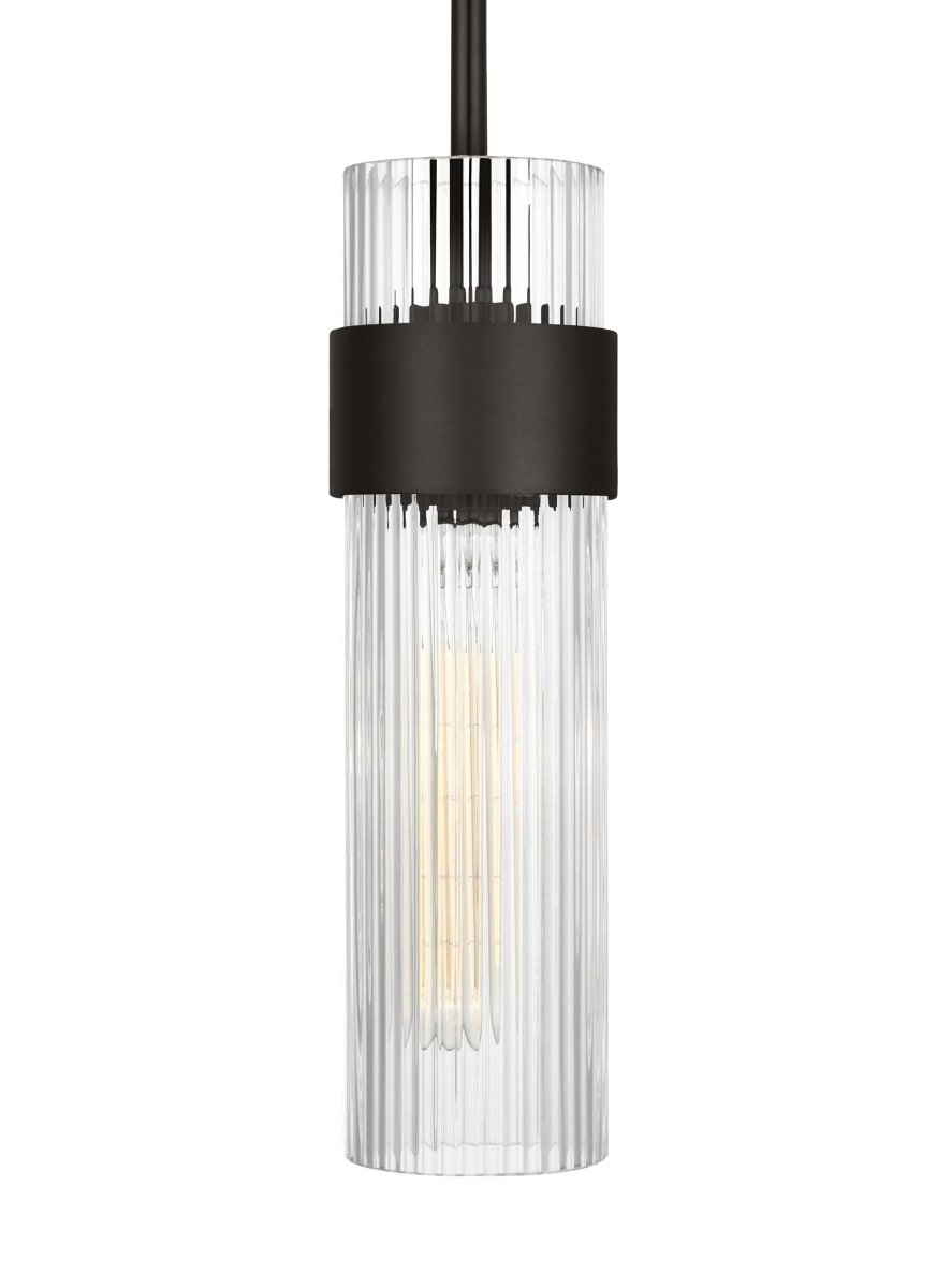Mini-suspension Geneva - Polished Nickel 7 by Visual Comfort Studio | Luminaires & cie