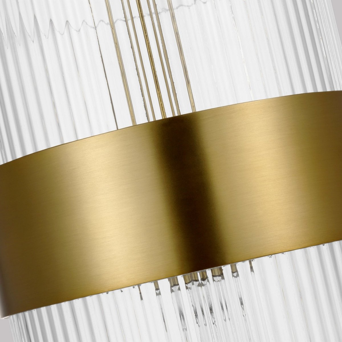 Mini-suspension Geneva - Polished Nickel 7 by Visual Comfort Studio | Luminaires & cie