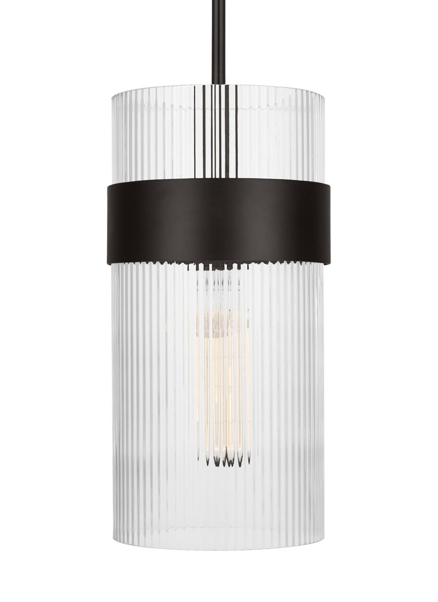 Mini-suspension Geneva - Polished Nickel 7 by Visual Comfort Studio | Luminaires & cie