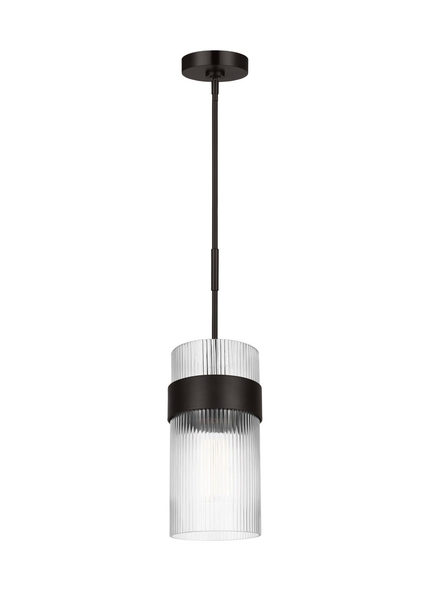 Mini-suspension Geneva - Polished Nickel 7 by Visual Comfort Studio | Luminaires & cie
