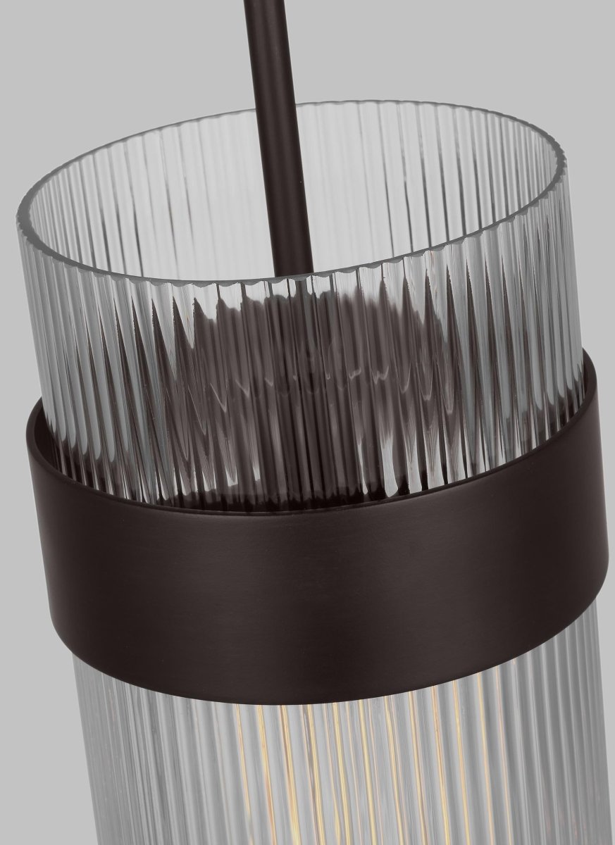 Mini-suspension Geneva - Polished Nickel 7 by Visual Comfort Studio | Luminaires & cie