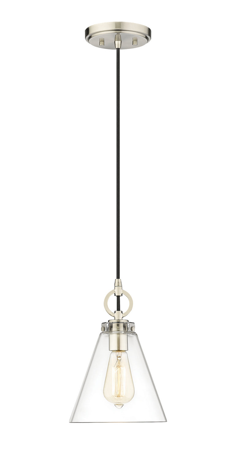 Mini-suspension Harper Nickel brossé – Z-Lite