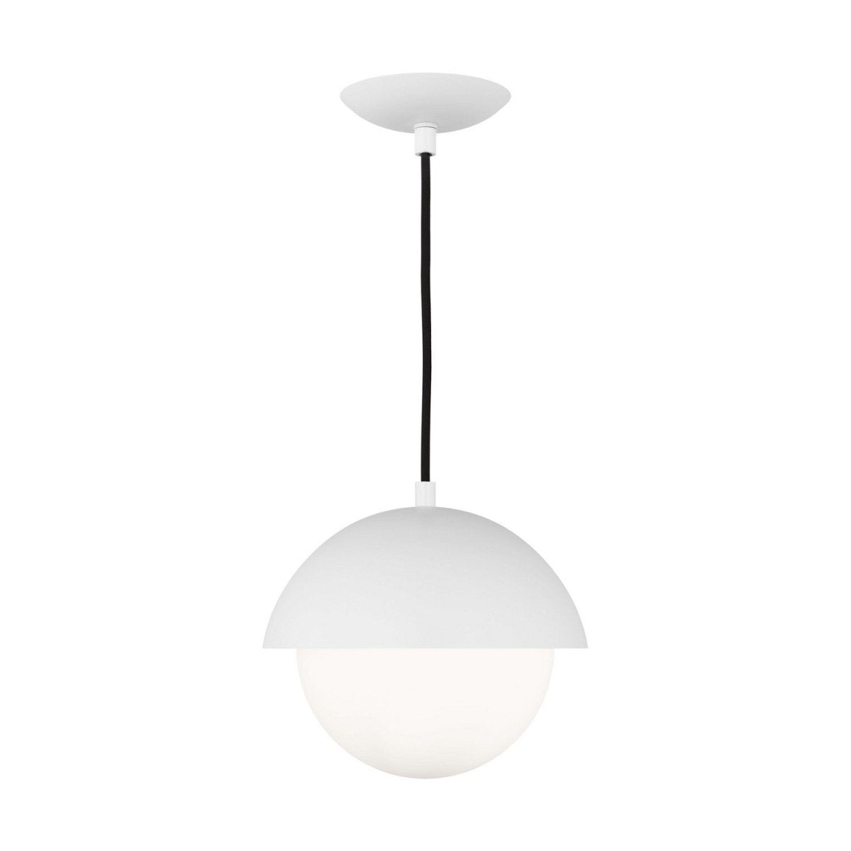 Mini-suspension Hyde - Blanc mat by Visual Comfort Studio | Luminaires & cie