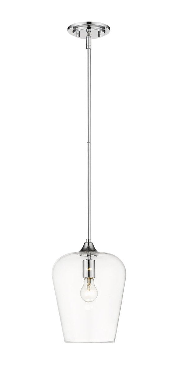 Mini-suspension Joliet - Chrome 9" by Z-Lite | Luminaires & cie