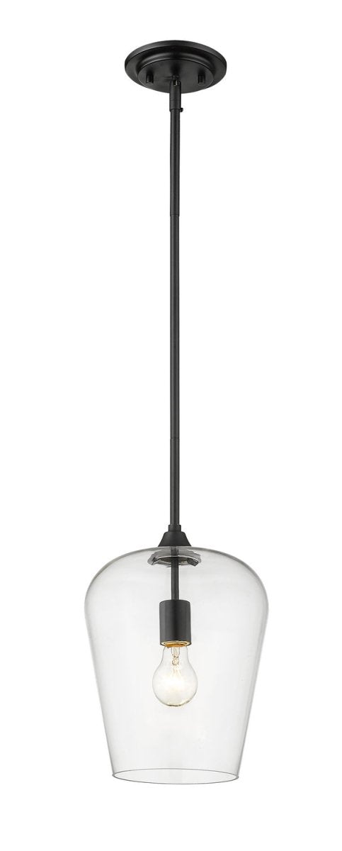 Mini-suspension Joliet - Noir mat 9" by Z-Lite | Luminaires & cie