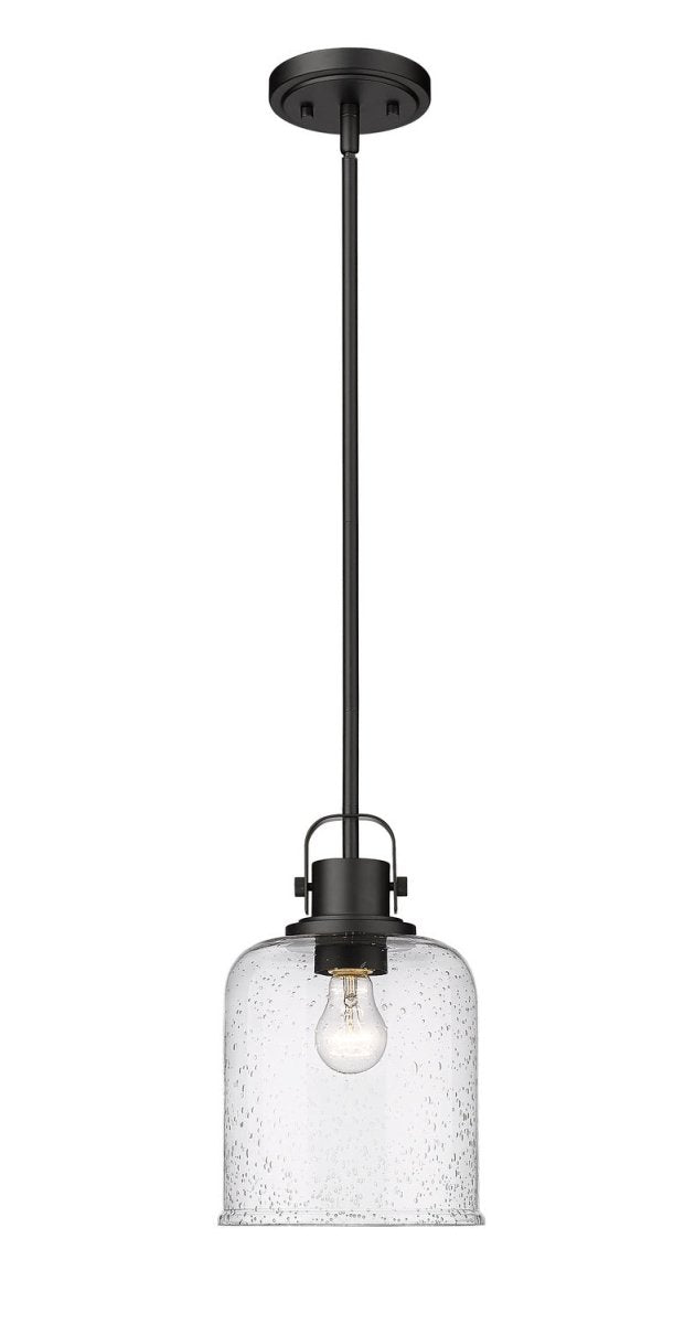 Mini-suspension Kinsley - Noir mat by Z-Lite | Luminaires & cie