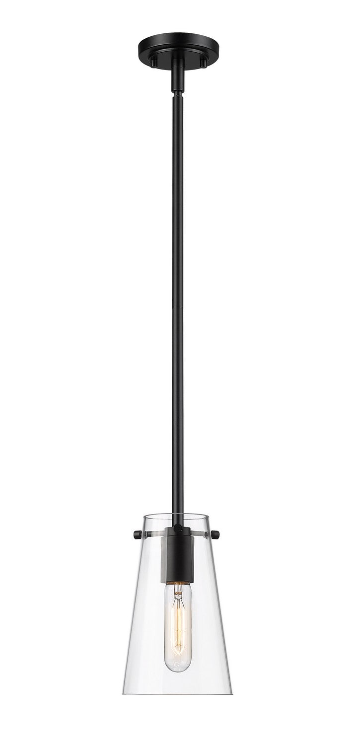 Mini-suspension Kira Tige, Noir mat, 8" – Z-Lite
