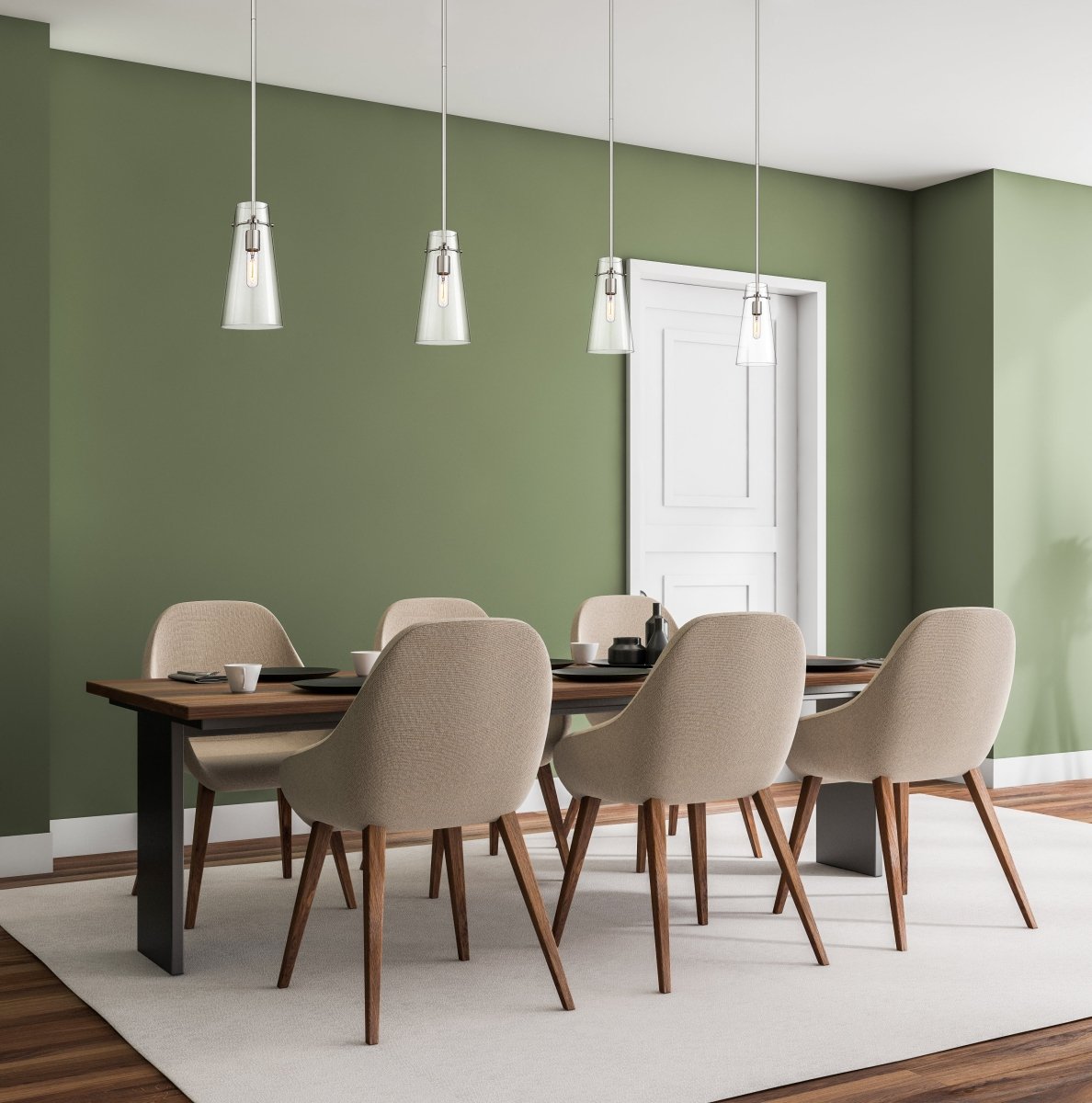 Mini-suspension Kira - Tige Or moderne 13" by Z-Lite | Luminaires & cie