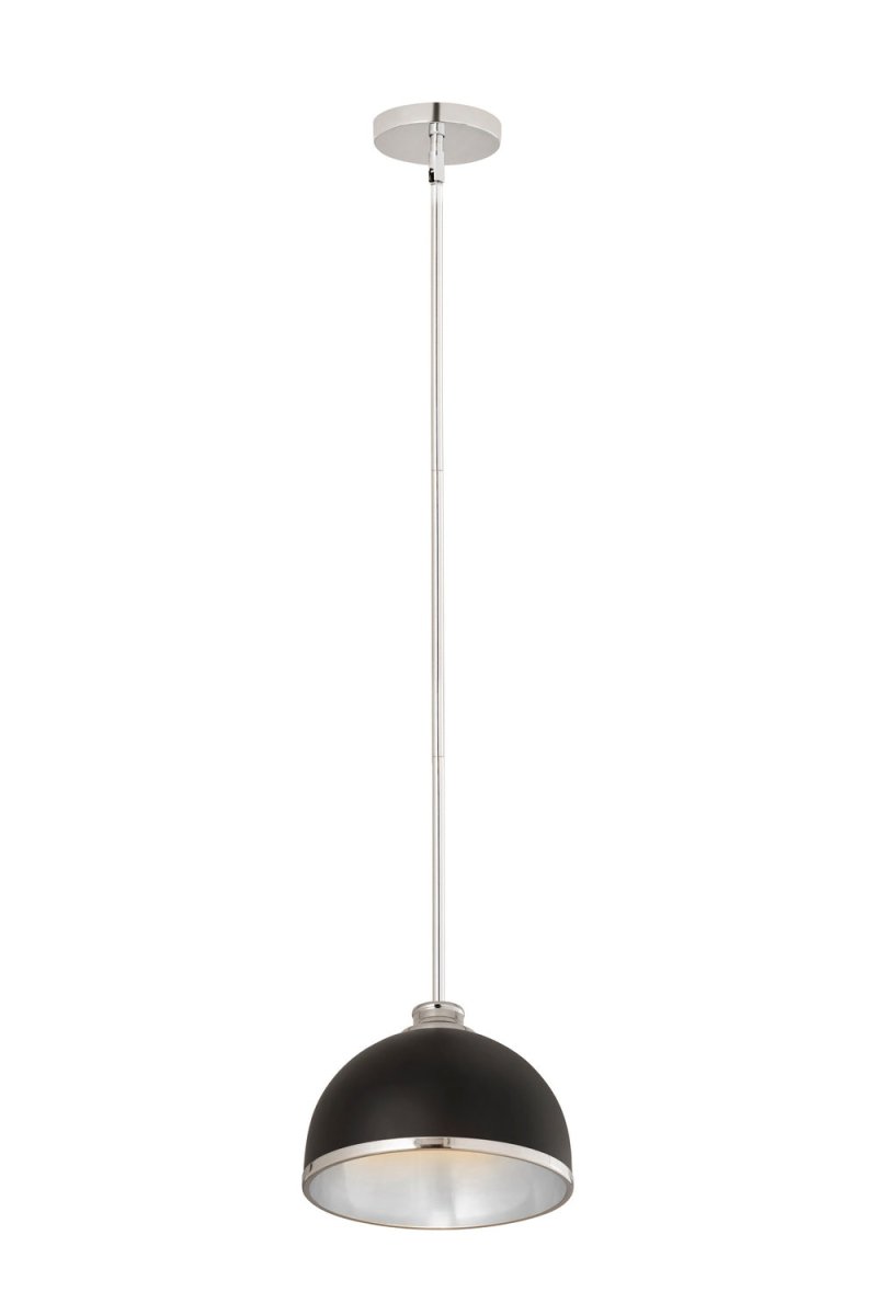 Mini-suspension Landry - Blanc mat + Laiton bruni by Z-Lite | Luminaires & cie