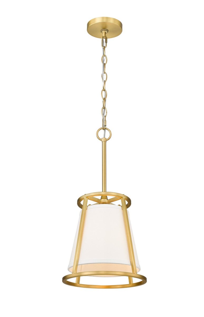 Mini-suspension Lenyx Pendant - Laiton frotté by Z-Lite | Luminaires & cie
