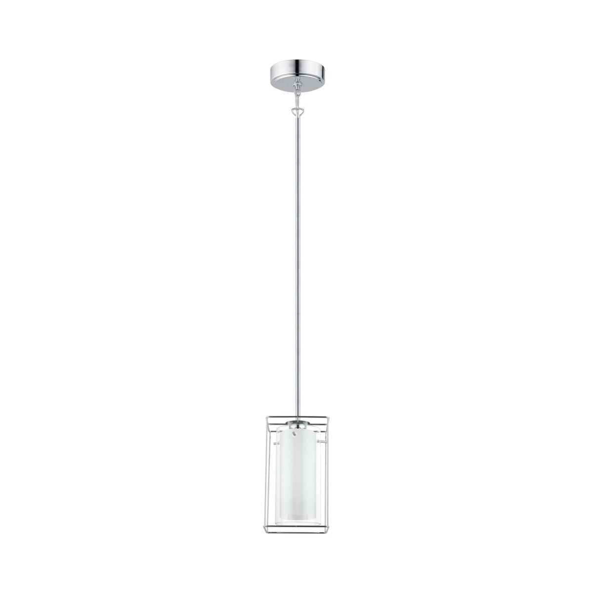 Mini suspension Loncino 1 - Chrome by Eglo | Luminaires & cie