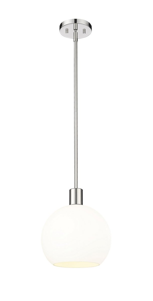 Mini-suspension Margo - Nickel poli Blanc by Z-Lite | Luminaires & cie