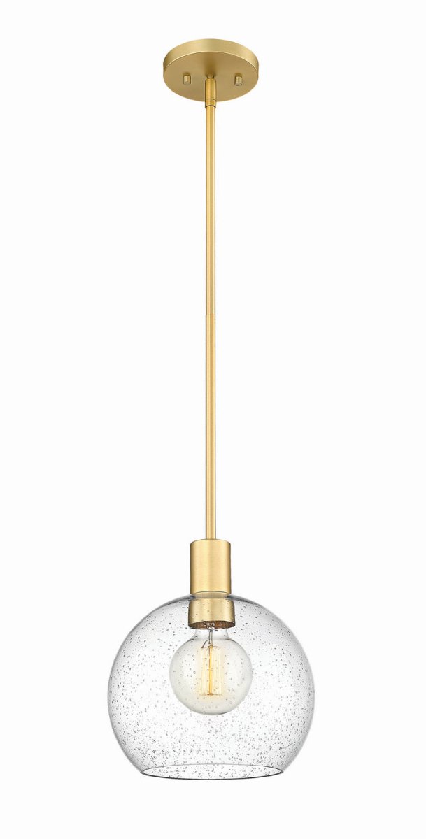 Mini-suspension Margo - Laiton ancien Grené transparent by Z-Lite | Luminaires & cie