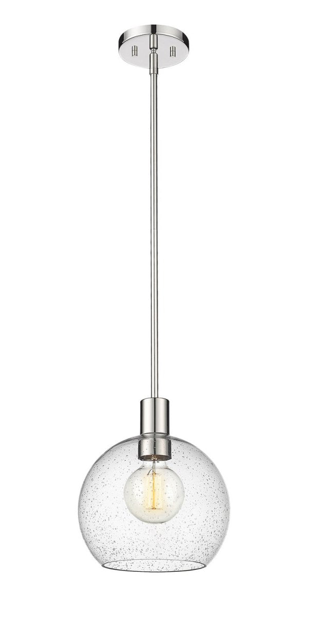 Mini-suspension Margo - Nickel poli Grené transparent by Z-Lite | Luminaires & cie