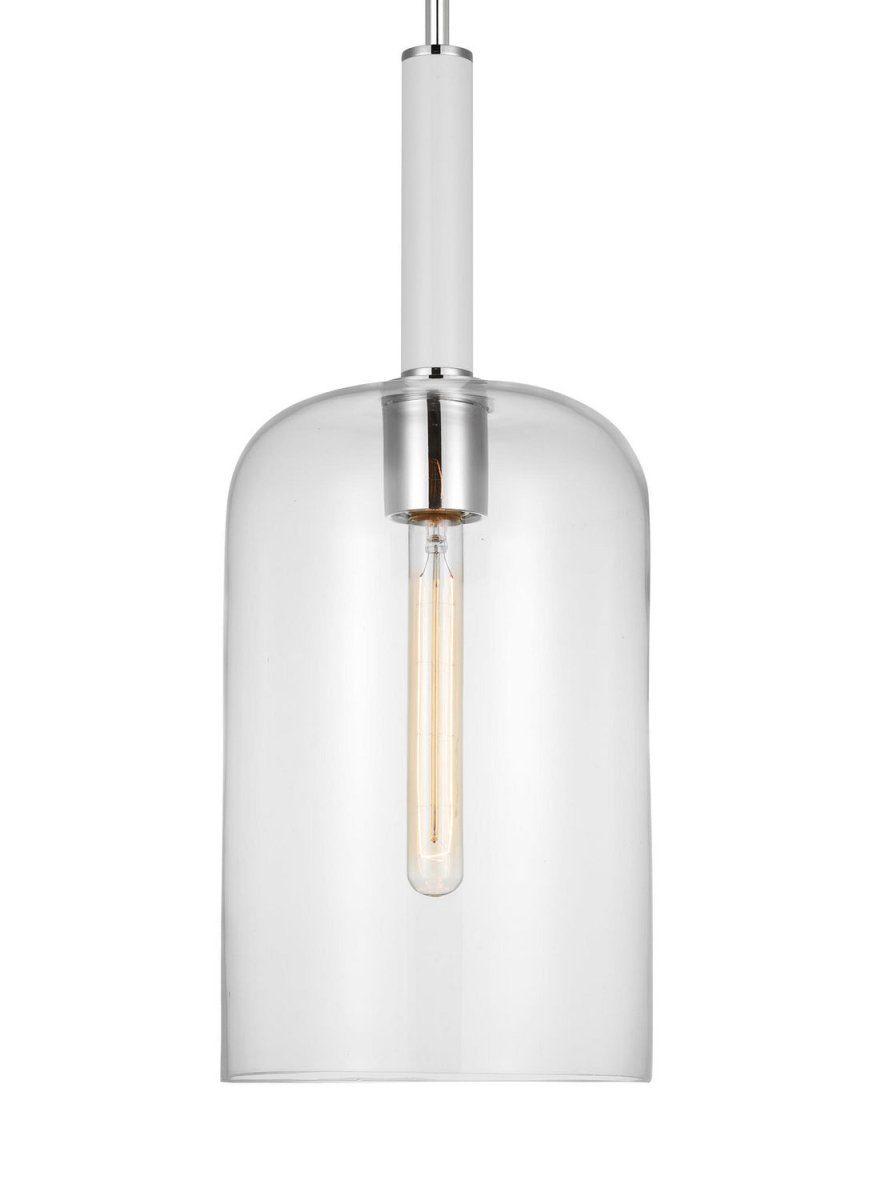 Mini-suspension Monroe - Nickel poli 10 3/8" by Visual Comfort Studio | Luminaires & cie