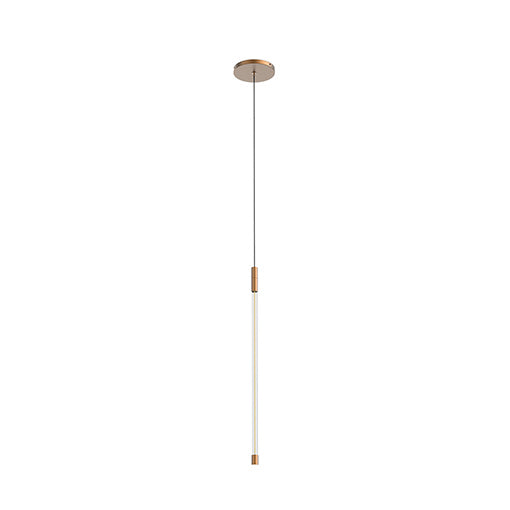 Mini-suspension Motif Or brossé, 20 5/8" – Kuzco Lighting