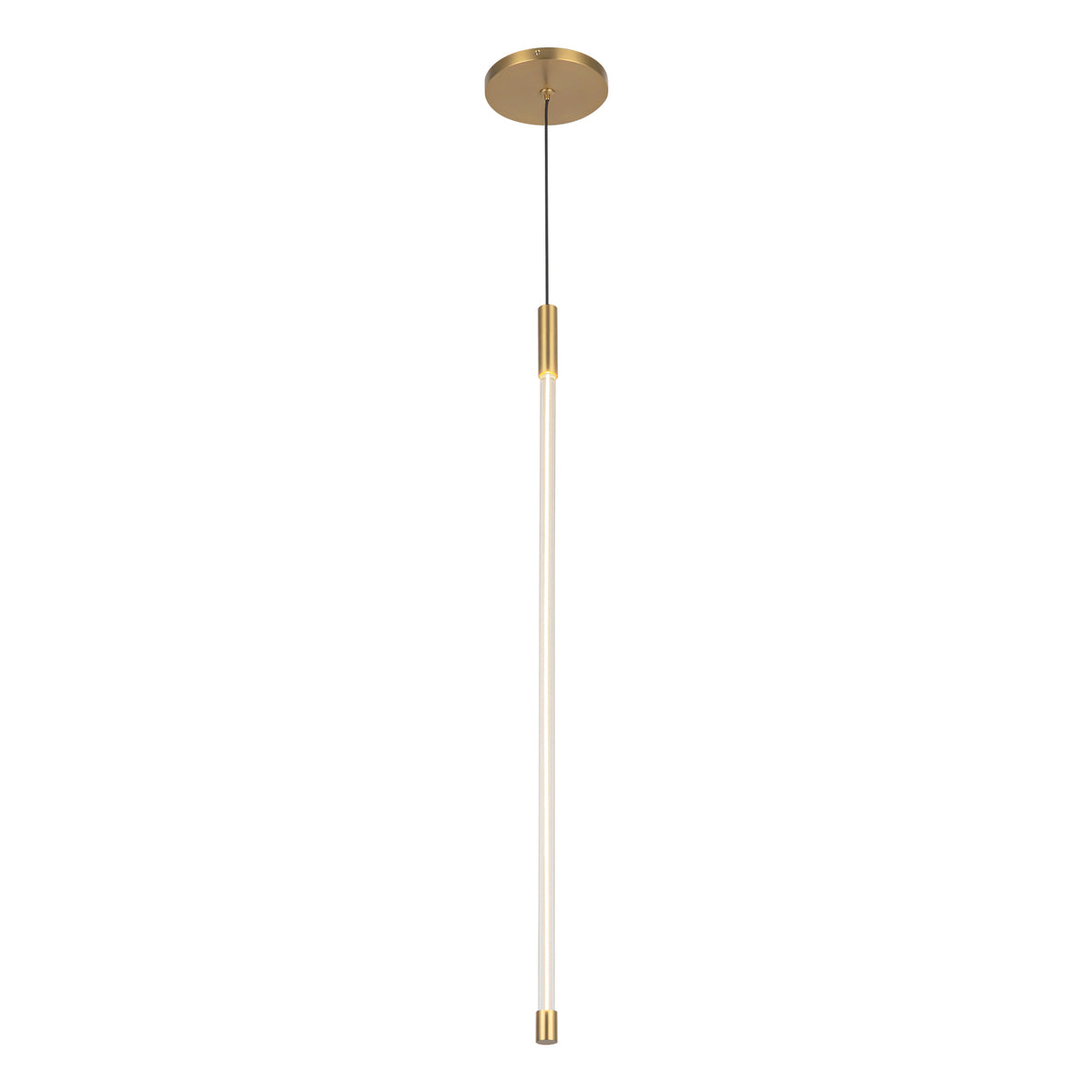 Mini-suspension Motif Or brossé, 26 3/4" – vue 2