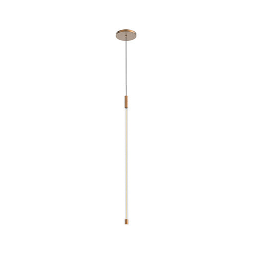 Mini-suspension Motif Or brossé, 26 3/4" – Kuzco Lighting