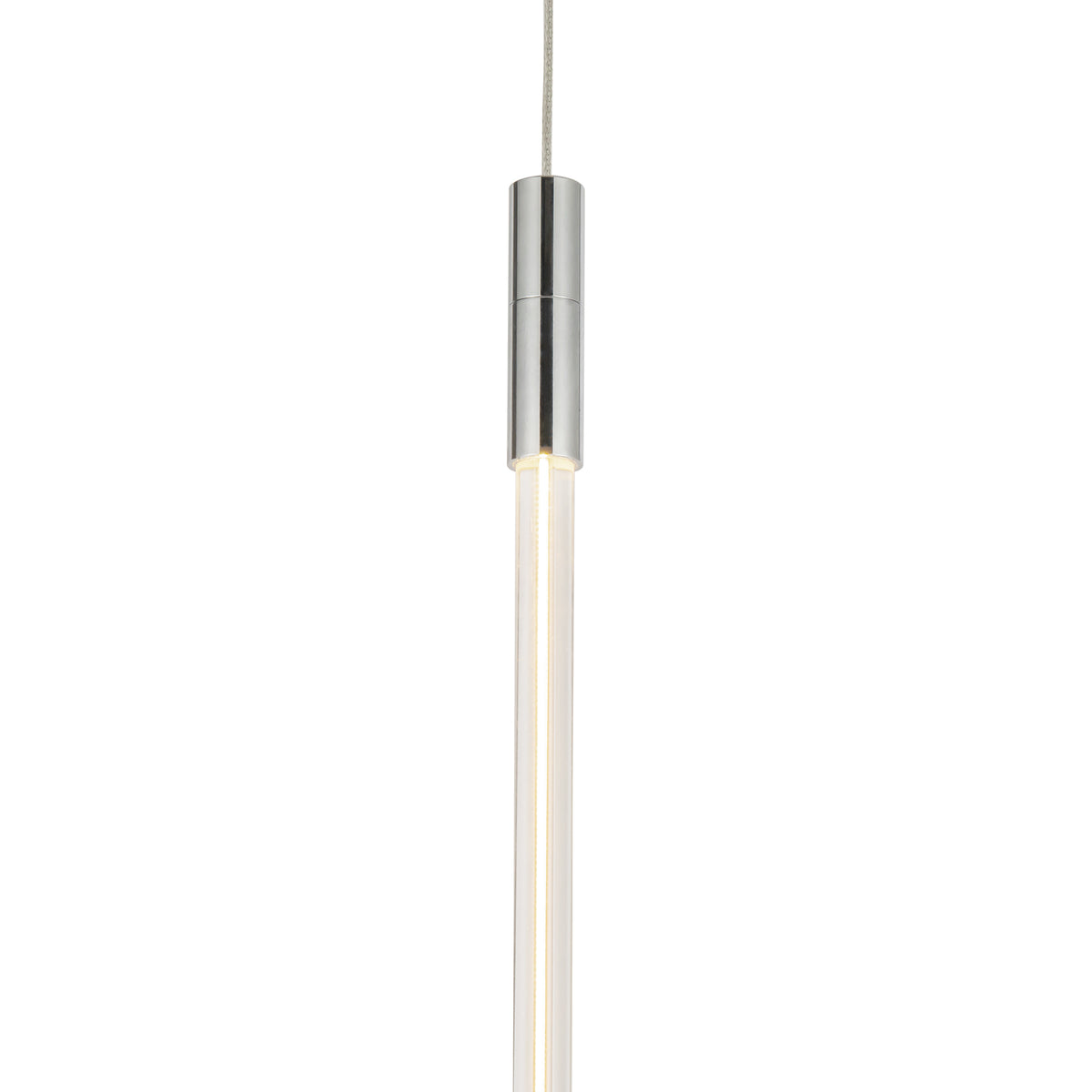 Mini-suspension Motif Chrome, 26 3/4" – vue 3