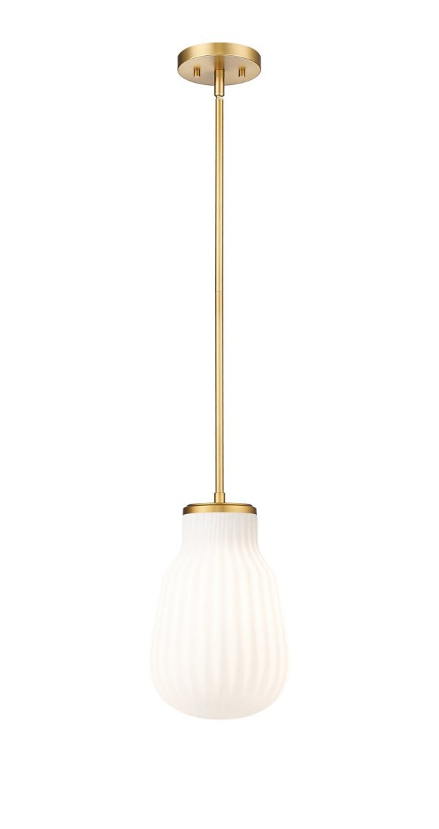 Mini-suspension Newbury - Or moderne 8" by Z-Lite | Luminaires & cie