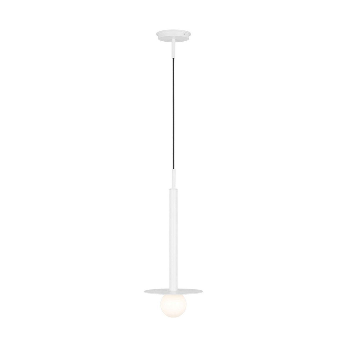 Mini-suspension Nodes - Blanc mat 20" by Visual Comfort Studio | Luminaires & cie