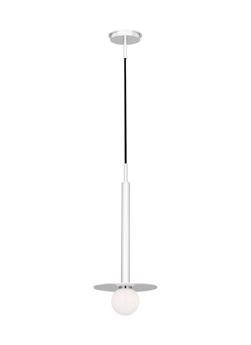 Mini-suspension Nodes - Blanc mat 20" by Visual Comfort Studio | Luminaires & cie