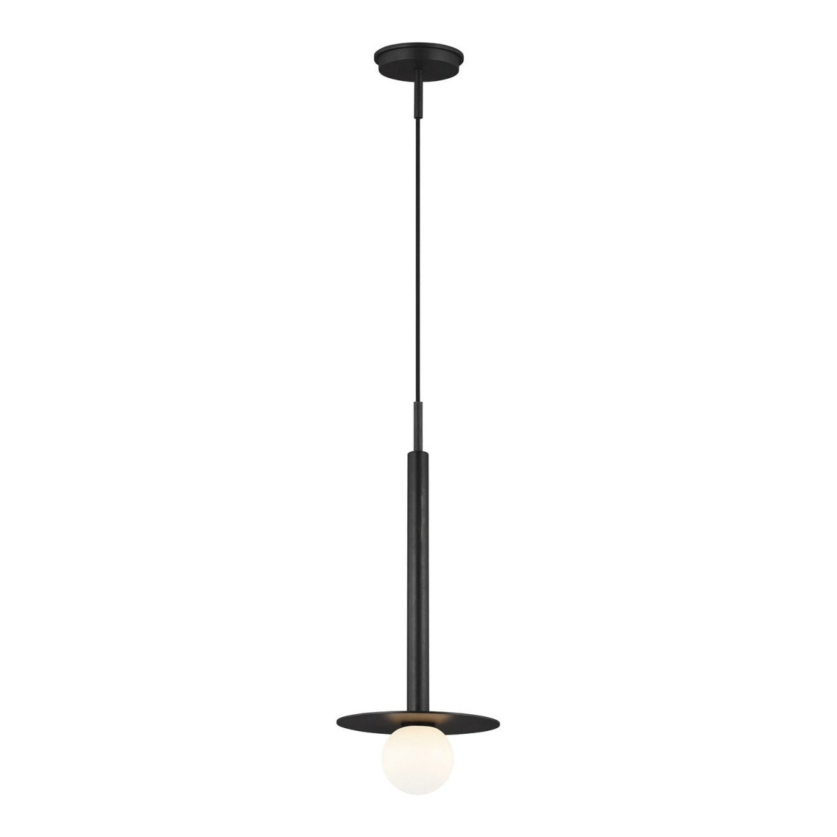 Mini-suspension Nodes - Blanc mat 20" by Visual Comfort Studio | Luminaires & cie
