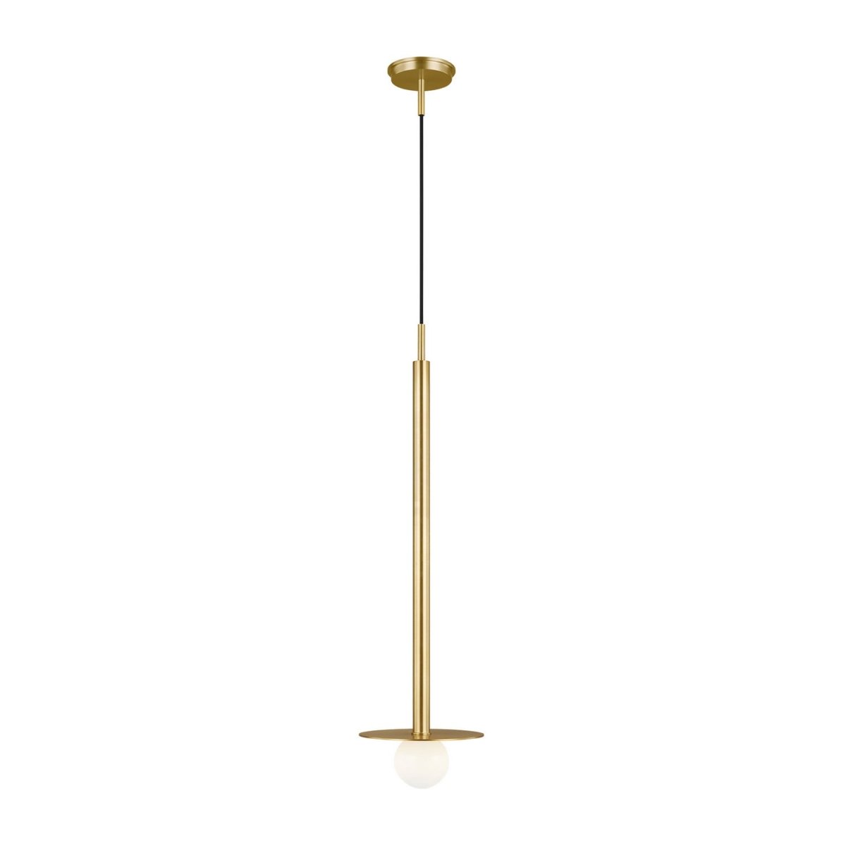 Mini-suspension Nodes - Laiton bruni 30" by Visual Comfort Studio | Luminaires & cie