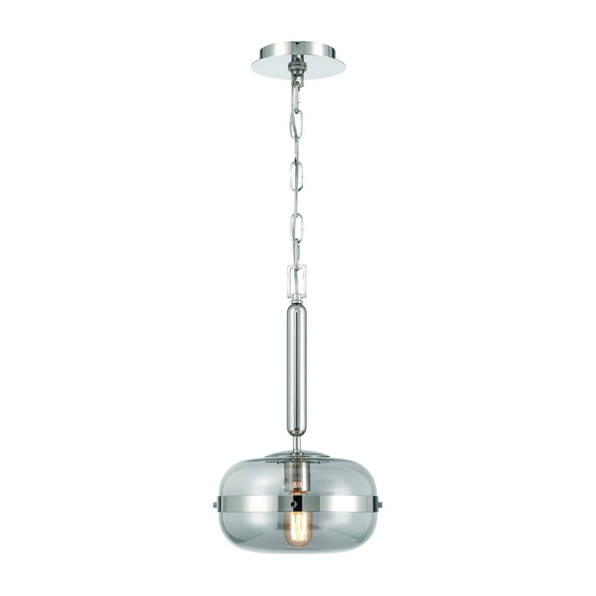 Mini-suspension Nottingham Nickel poli – vue 2