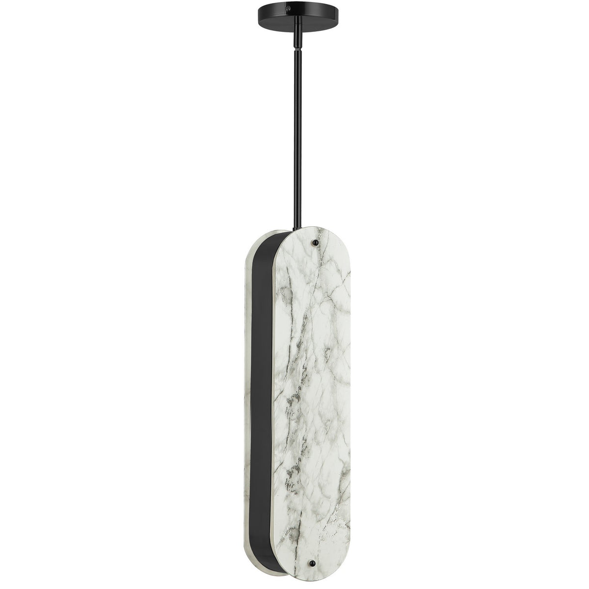 Mini-suspension Pascal Alabaster / Noir mat – Dainolite