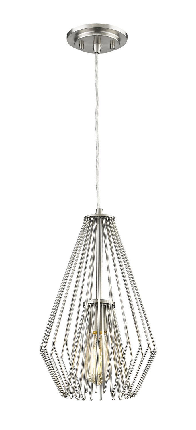 Mini-suspension Quintus Nickel brossé – Z-Lite