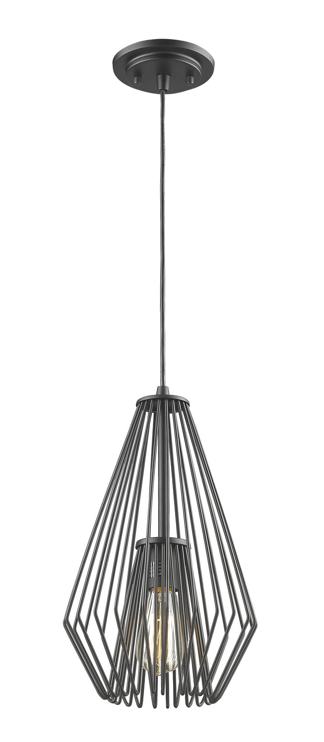 Mini-suspension Quintus Noir mat – Z-Lite