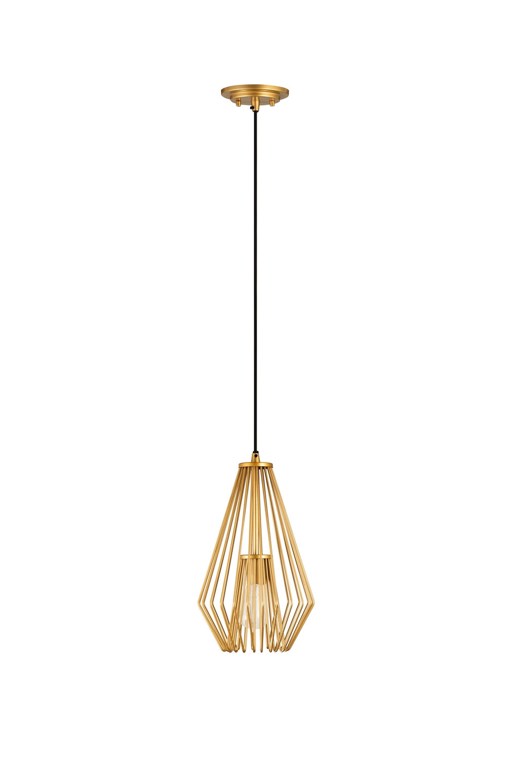 Mini-suspension Quintus Or métallisé – vue 7