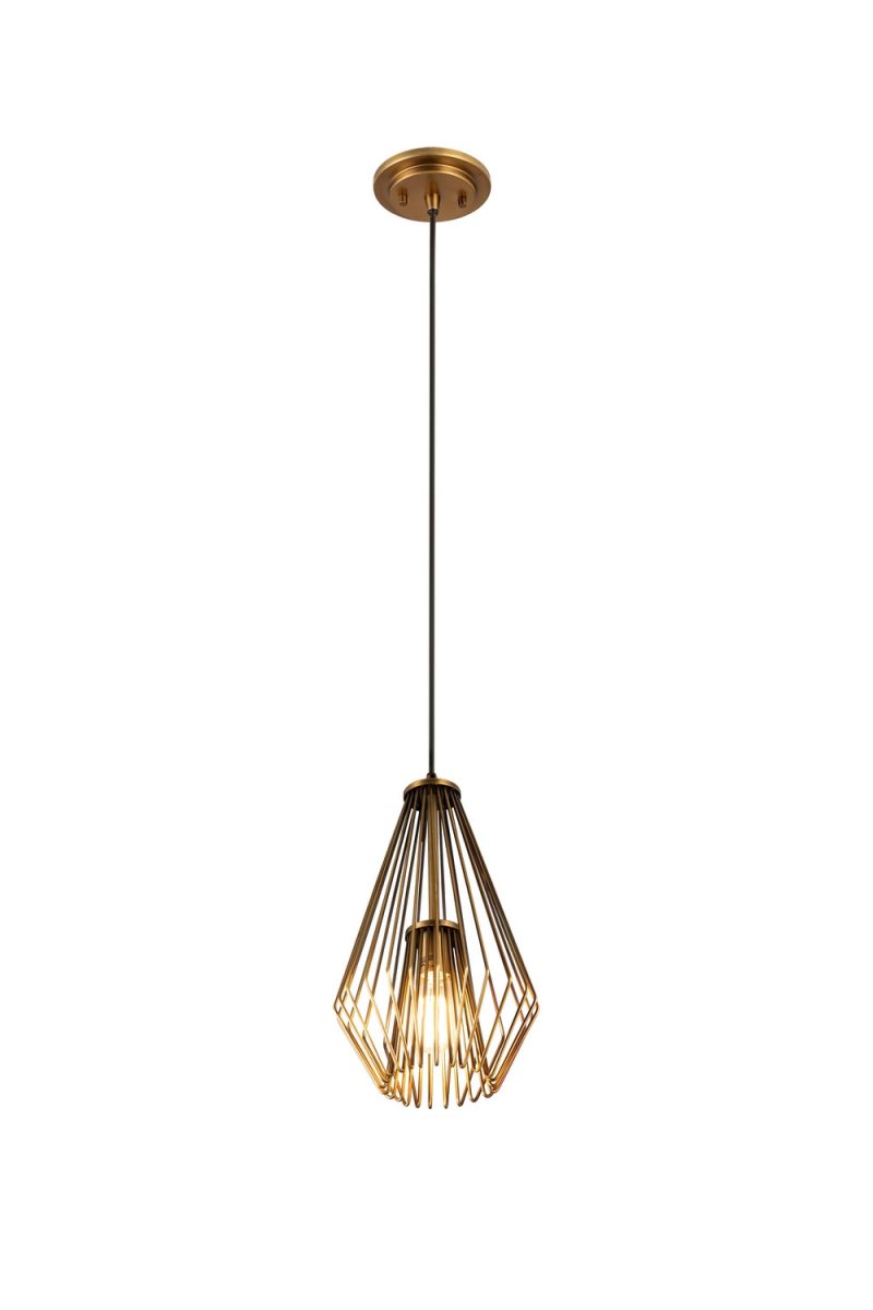Mini-suspension Quintus - Blanc brillant by Z-Lite | Luminaires & cie
