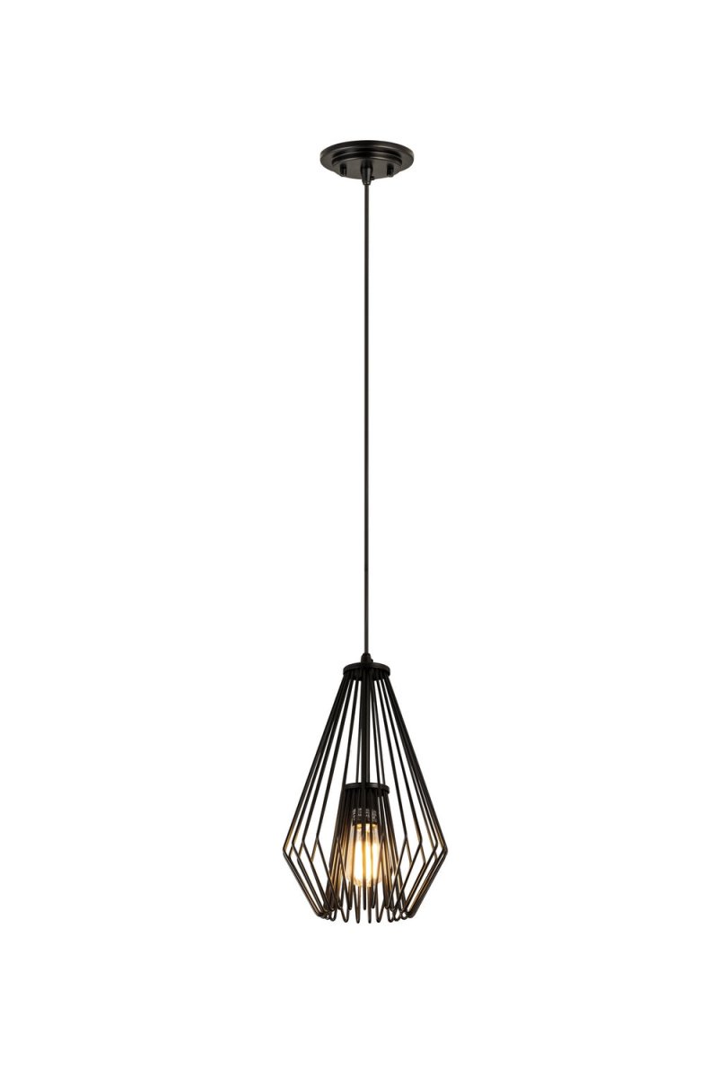Mini-suspension Quintus - Blanc brillant by Z-Lite | Luminaires & cie