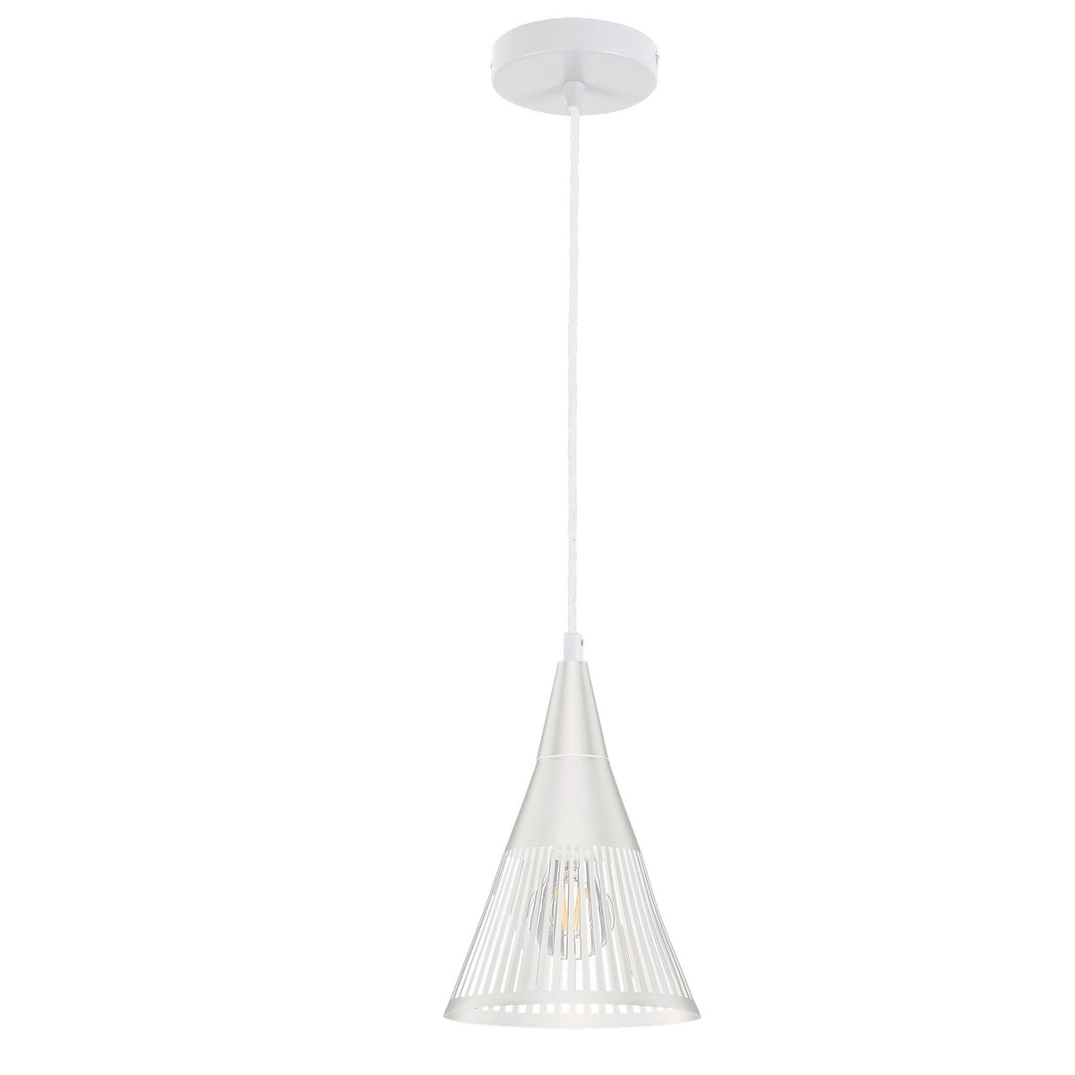 Mini-suspension Rebecca Blanc mat – Dainolite