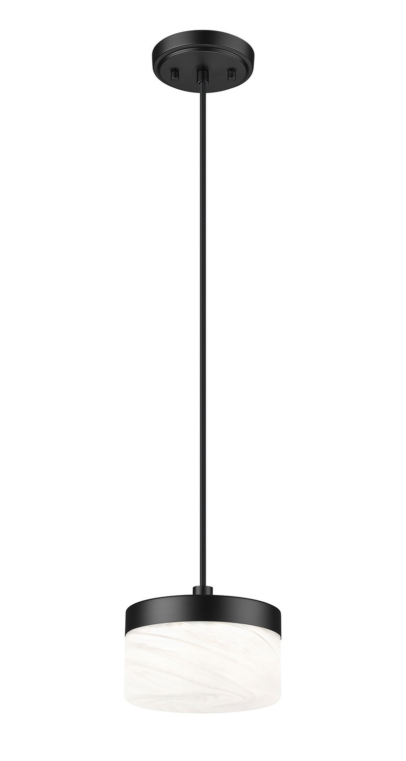 Mini-suspension Renaud Noir mat, 6 3/4" – vue 4