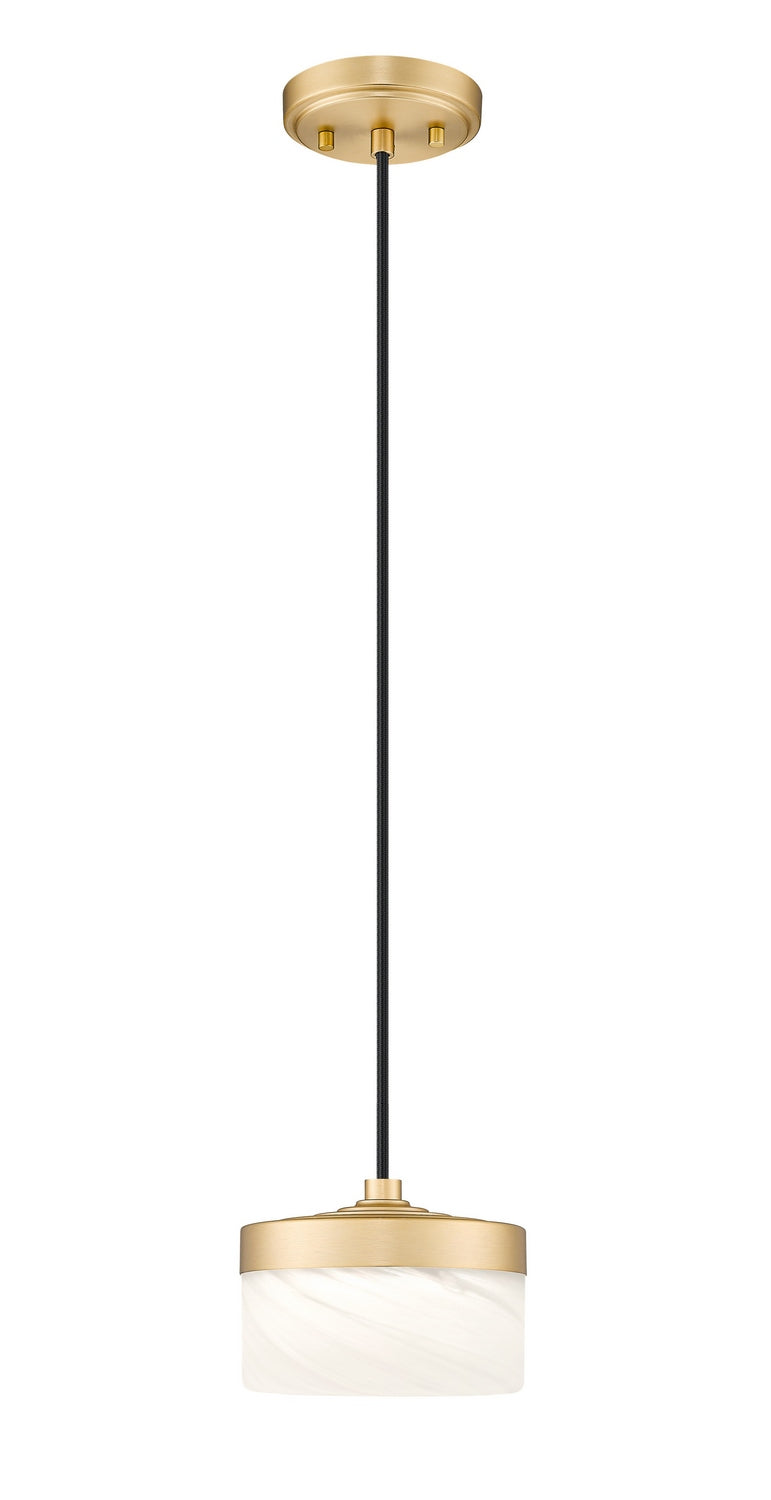 Mini-suspension Renaud Or moderne, 6 3/4" – Z-Lite