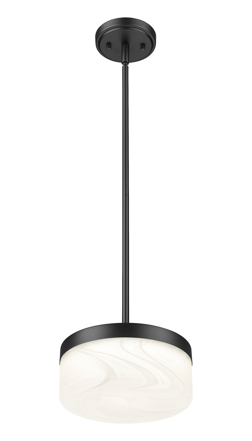 Mini-suspension Renaud Noir mat, 9 1/4" – vue 2