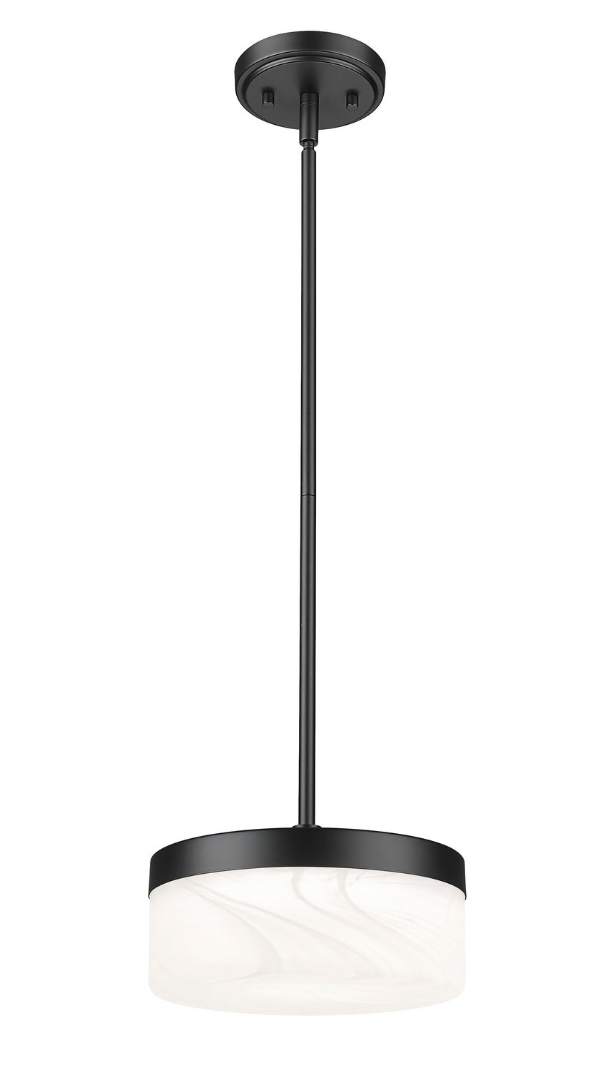 Mini-suspension Renaud Noir mat, 9 1/4" – vue 4