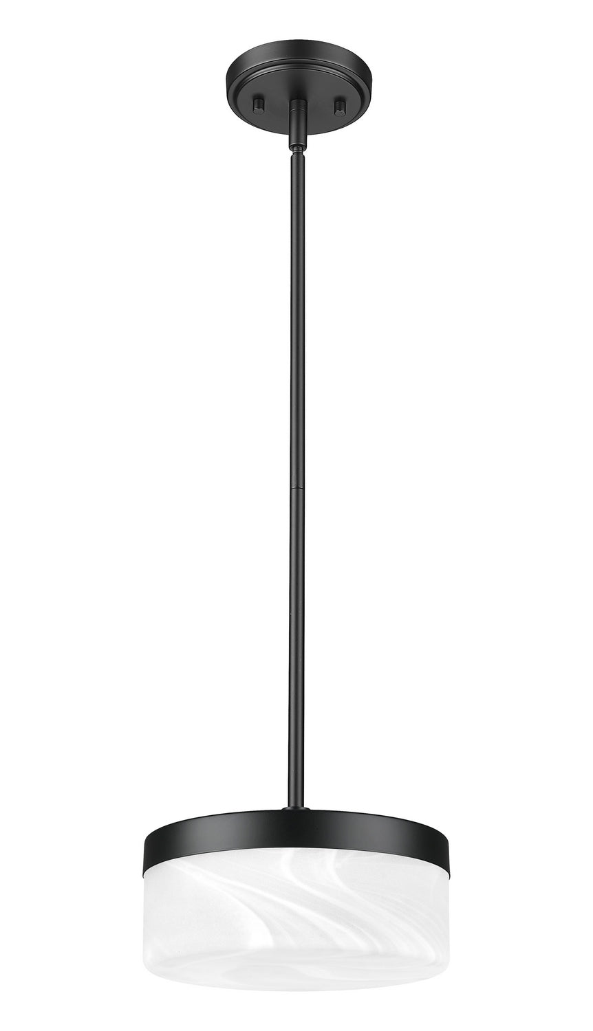 Mini-suspension Renaud Noir mat, 9 1/4" – vue 5
