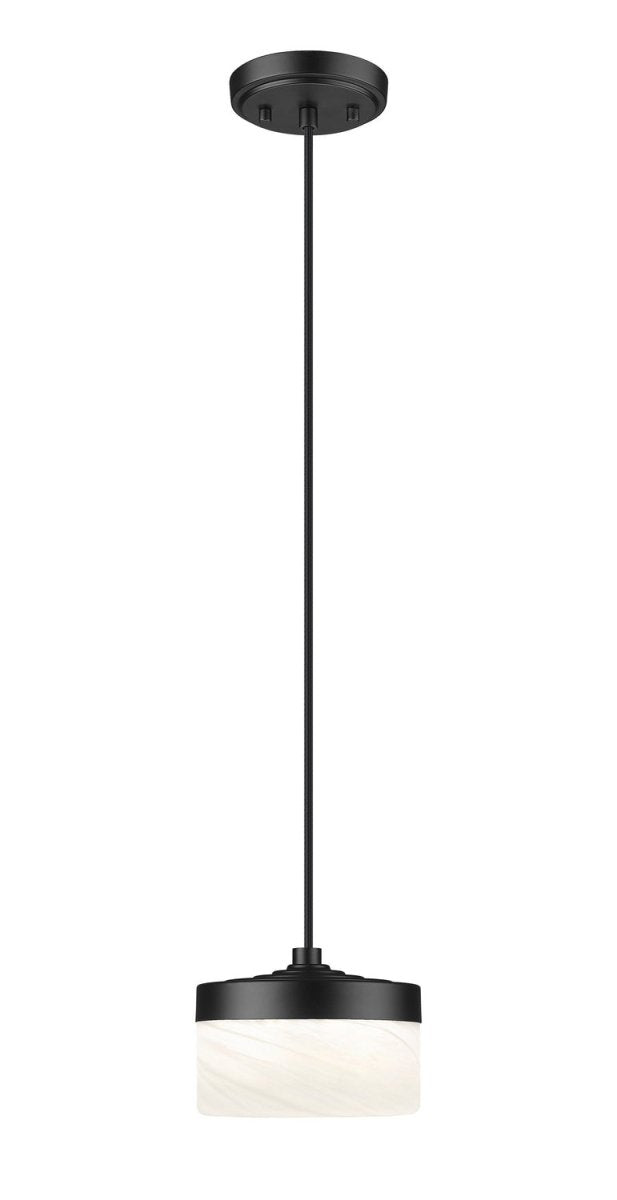 Mini-suspension Renaud - Noir mat 6 3/4" by Z-Lite | Luminaires & cie