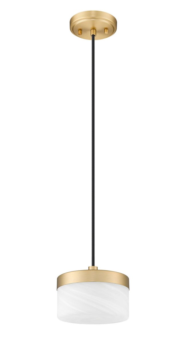Mini-suspension Renaud - Or moderne 9 1/4" by Z-Lite | Luminaires & cie