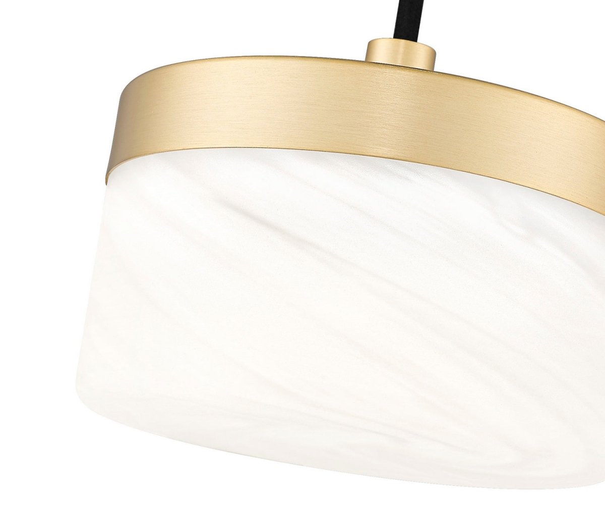 Mini-suspension Renaud - Or moderne 9 1/4" by Z-Lite | Luminaires & cie