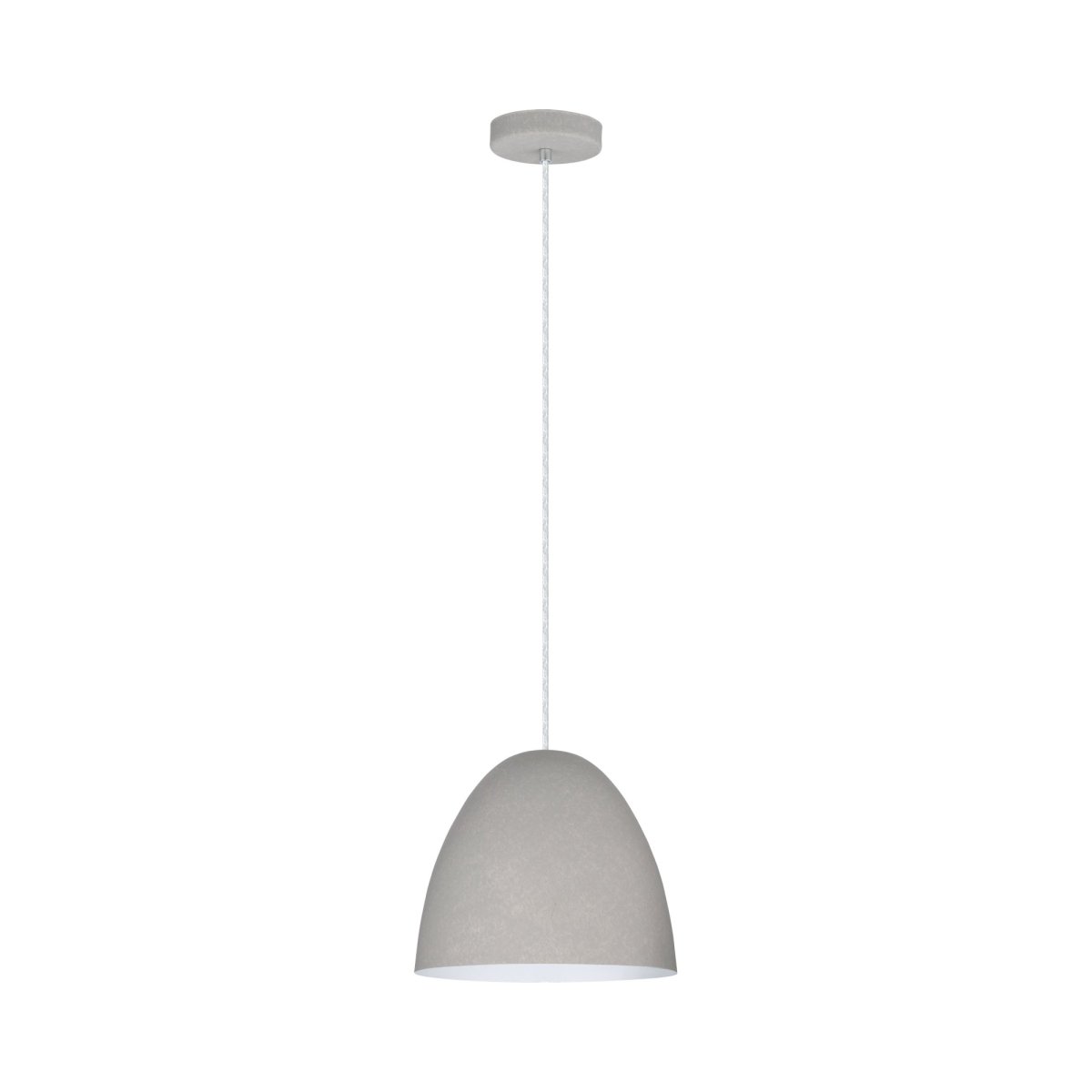 Mini suspension Sarabia - Gris 10 7/8" by Eglo | Luminaires & cie